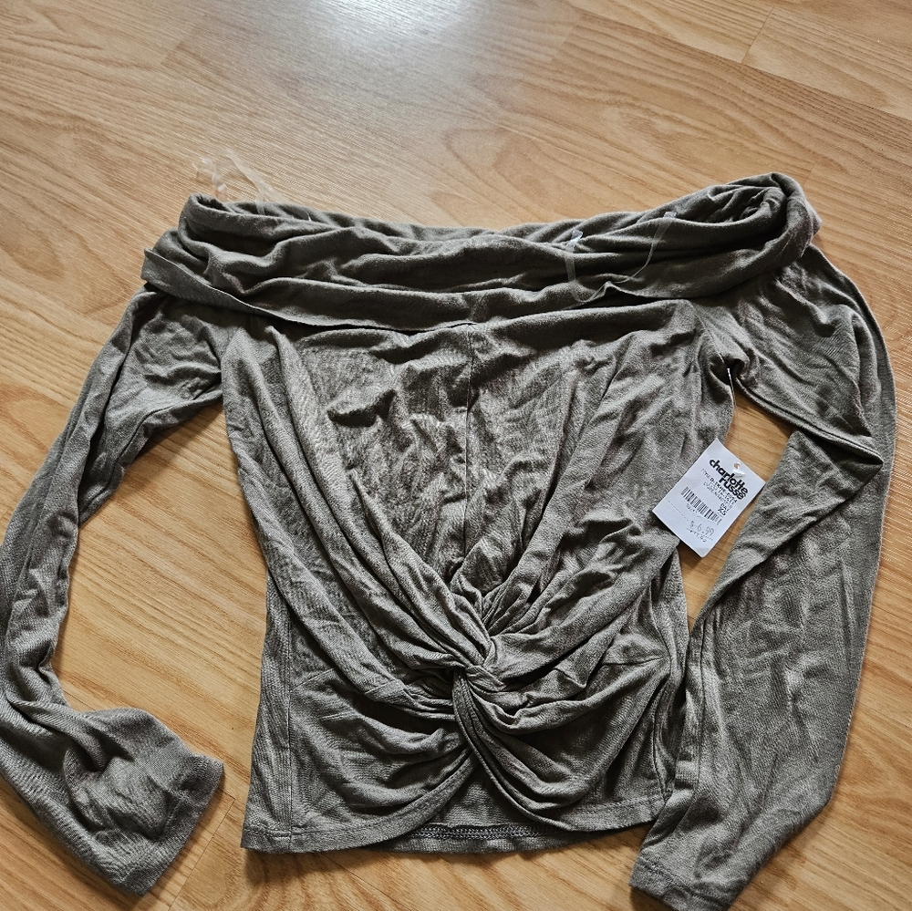 Charlotte Russe off the shoulder top
